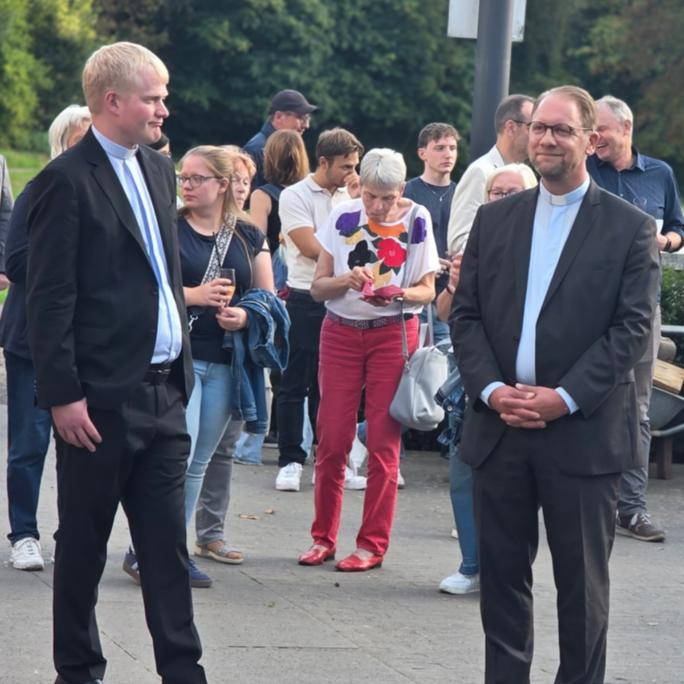 Verabschiedung von Tobis Schwaderlapp und Einführung von Thomas Backsmann