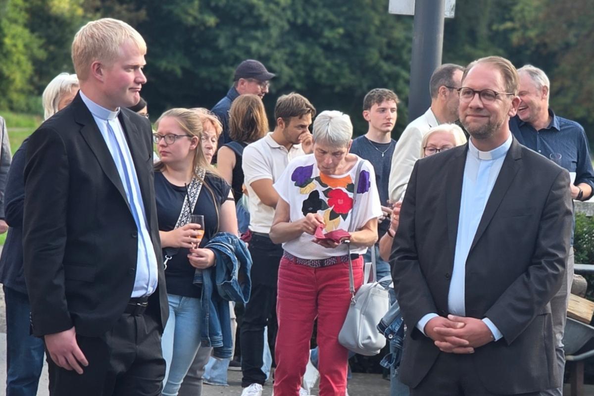 Verabschiedung von Tobis Schwaderlapp und Einführung von Thomas Backsmann
