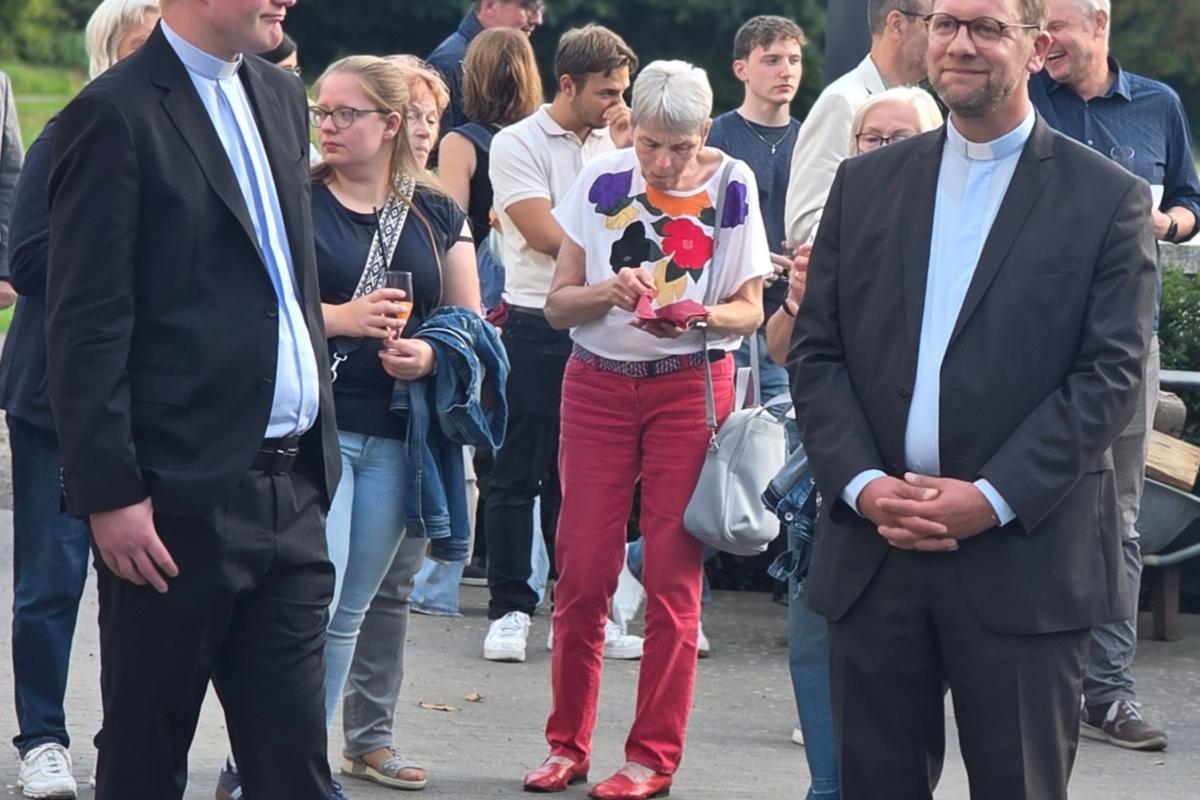 Verabschiedung von Tobis Schwaderlapp und Einführung von Thomas Backsmann