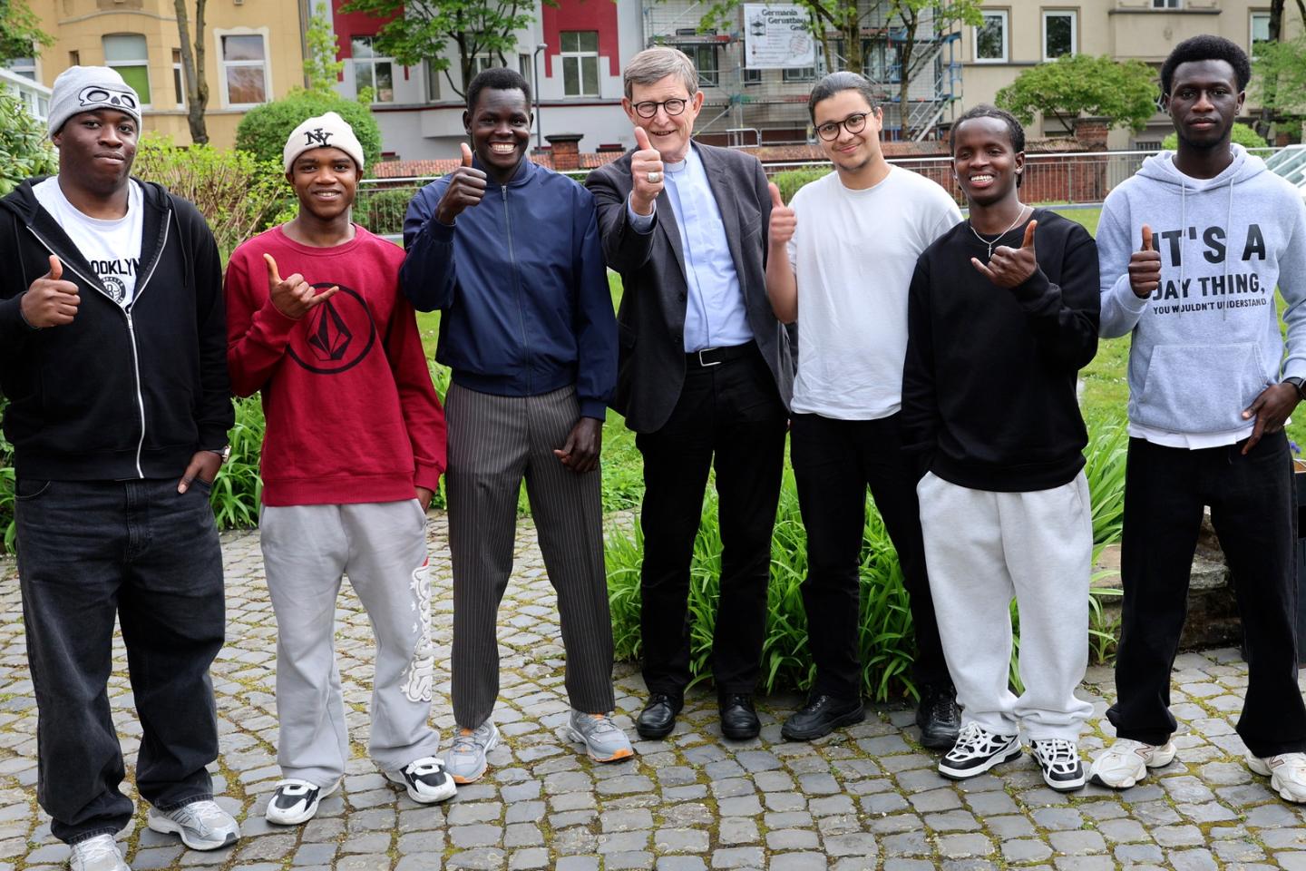 Kardinal Woelki im Nikolaus-Groß-Haus