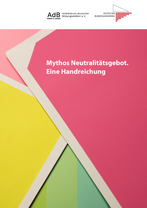 Titelseite der Handreichung Mythos Neutralität