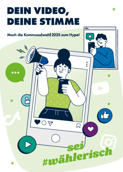 Postkarte Dein Video, deine Stimme - Wettbewerb mit Preisgeld