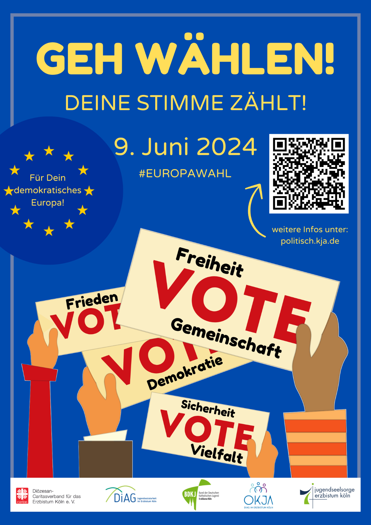 Plakat Europawahl